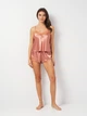 Пижама (майка + шорты) женская Trendyol THMSS22PT0269 38 Somon (8683046232059) - изображение 3