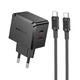Зарядний пристрій для SAMSUNG (PPS) AS62A Smart GaN 2USB-C/3А/PD45W кабель Type-C/Type-C технологія швидкого зяряджання Mi Turbo 3.0 / багаторівневий захист / смарт ідентифікація - зображення 4