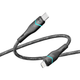 USB Ridea RC-RL15 RGB Light Type-C to Lightning 30W 1.2m Черный - изображение 6
