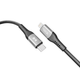 Кабель USB Ridea RC-US42 UltraStrong Type-C to Lightning 30W 2m Чорний - зображення 5