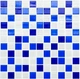 Мозаика Котто GM 4033 C3 Cobalt D-Cobalt M-White 300x300x8 за 1 ШТ - изображение 1
