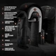 Боксерські рукавиці PowerPlay 3024 Ultra Mat Чорні 10 унцій - изображение 10
