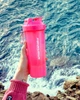 Шейкер спортивний SmartShake Slim 500ml Neon Pink - зображення 2