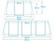 Каркасный бассейн Intex 26792 +лестница, тент, подстилка, насос-фильтр 3785 л/час, 488-244-107 см ,объем 10874 л - изображение 4