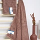 Полотенце ТЕП Aurora 70x140 см 450 г/м2 milk chocolate (Р-04179_29749) - изображение 4