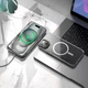 Чохол для телефона Hoco Magnetic series airbag anti-fall protective shell iPhone15 Plus Прозорий - зображення 8
