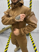 Тактичний костюм Soft Shell з кишенями та липучками для шевронів Coyote XL - зображення 3