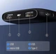 Портативний зарядний пристрій Power Bank 10000 mAh LENYES PX167 Зовнішній акумулятор портативний павербанк для телефону чорний - зображення 5