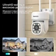 Внешняя IP-камера видеонаблюдения Swizoo S30 для дома и улицы Wi-Fi (белая) - изображение 4
