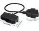 Переходник диагностический Ford 7 pin на OBD2 16 pin (Ford, Lincoln, Mercury) - изображение 5