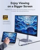 USB хаб на 7 выходов на Type-C HDMI выход Baseus UltraJoy Series 7-Port (HDMI, 2xUSB 3.0, TF, SD). Gray - изображение 6