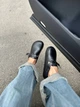 Женские клоги ShoesBand Черные натуральная кожа закрытые 39 (25,5 см) (S99231-5) - изображение 2