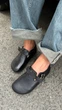 Женские клоги ShoesBand Черные натуральная кожа закрытые 37 (24 см) (S99231-5) - изображение 1