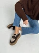 Женские зимние кеды ShoesBand Шоколадного цвета натуральная замша на меху 36 (23 см) (S57111з) - изображение 7