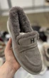 Лоферы женские зимние ShoesBand Темно-бежевые натуральная замша 39 (25,5 см) (S94251з) - изображение 2
