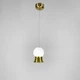Підвісний світильник Fuji LED у золотому корпусі Line.F MJ 103/1 GD - зображення 9
