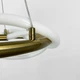 Латунна кільцева люстра ELISION із гнучкою LED стрічкою Line.F JU 22 AB (Тип А) - зображення 3