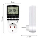 Смарт-розетка Timer TM02 з таймером відключення + годинник - зображення 7