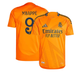 Дитяча футбольна форма Adidas Mbappé №9 Real Madrid 2024-2025, розмір 28 (зріст 150-160 см), помаранчева - зображення 3