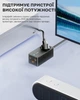 Toocki 67W Desktop Charger 2 x Type-C, 1 х USB 1.5 м, Black + розетка - зображення 5