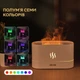 Портативный увлажнитель воздуха Kinscoter DQ-701C эффект пламени, White с аромадиффузором - изображение 3
