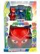 Игровой Набор PJ Masks Маска Алетт Красная ( Светящие Глаза) + 3 Фигурки Героев " Герои в масках " 3311-2 - изображение 4
