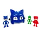 Ігровий Набір PJ Masks Маска Кетбоя Синя ( Очі, що світять) + 3 Фігурки Героїв " Герої в масках " 3311-1 - зображення 1