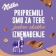 Шоколад Milka Nougat Creme 85г - зображення 7