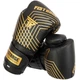 Перчатки боксерские на липучке Fistrage Fight Gear 5557 размер 10 унций Black-Gold - изображение 2