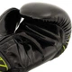 Перчатки боксерские на липучке Fistrage Fight Gear 5564 размер 12 унций Black-Green - изображение 4