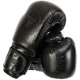 Перчатки боксерские кожаные на липучке Fistrage Fight Gear 5543 размер 10 унций Black - изображение 2