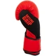 Перчатки боксерские на липучке Fistrage Fight Gear 5556 размер 10 унций Red-Black - изображение 3