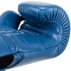 Перчатки боксерские кожаные на липучке Fistrage Fight Gear 5561 размер 10 унций Blue - изображение 5
