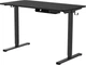 Стол с электрорегулировкой высоты RZTK eDesk USB Black 1200 х 600 мм - изображение 1