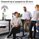 Стол с электрорегулировкой высоты RZTK eDesk USB Black 1200 х 600 мм - изображение 4