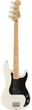 Бас-гітара Fender Standard Precision Bass MN Olympic White - зображення 1