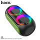 Портативна бездротова колонка HOCO DS33 Bluetooth акустика з бездротовим мікрофоном та пультом ДУ LED караоке |BT5.0, USB/TF, 4500mAh, до 3год роботи, 30W| Зелений - зображення 6