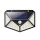 Уличный фонарь прожектор на солнечной батарее Solar Wall Lamp SH-100 Черный - изображение 3