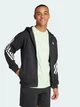 Толстовка на молнии мужская Adidas Sportswear M FI 3S FZ IR9159 M Черная (4067892696151) - изображение 17