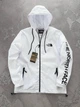 Вітрівка THE NORTH FACE чоловіча весняна осіння демісезонна куртка біла XL - изображение 15