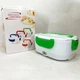 Ланч бокс електричний з підігрівом Lunch Heater 220 V Pro, Термос для їжі для дітей. Колір: зелений - зображення 3