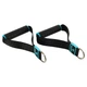 Ручки (2шт) для эспандера STRAP HANDLE PRO LiveUp LP8192J (нейлон, TPR, черный) - изображение 1