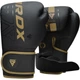 Боксерські рукавиці RDX F6 Kara Matte Golden 6 унцій (капа в комплекті) - изображение 1
