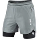 Компресійні шорти для RDX MMA T16 2-в-1 GREY/BLACK-S - изображение 1