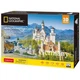 3D пазл CubicFun National Geographic Замок Нойшванштайн (DS0990h) - изображение 1