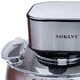 Миксер Sokany SC-623E 2000 Вт, 10 л, планетарный тестомес на 6 режимов - изображение 5