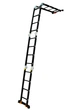 Лестница-трансформер GTM KMP404A 4*4 алюминиевая, 4.6 м (39136) - изображение 5