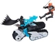 Фигурка Бэтмен на снегоходе и Дезстроуке 10см Batman DC Comics Spin Master 6061614 - изображение 4