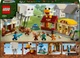 Конструктор LEGO Minecraft Нападение на деревню с воздушным шаром Гаст 555 деталей (21273) - изображение 7