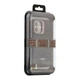 Чохол Kajsa Briquette Collection Rhombus with MagSafe для iPhone 16 Колір Brown - изображение 4